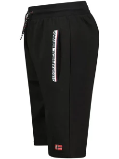 Sweatbermuda "Poliar" zwart