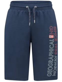 Sweatbermuda "Ponakry" donkerblauw