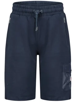 Sweatbermuda "Ponclav" donkerblauw