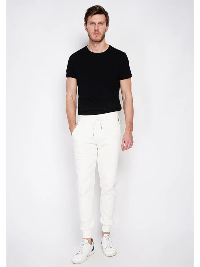 Sweatbroek wit