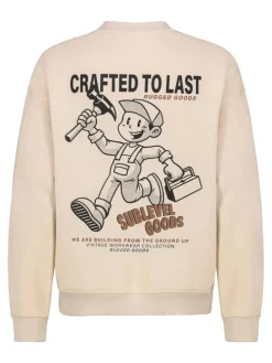 Sweatshirt beige