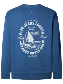 Sweatshirt blauw