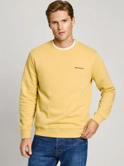 Sweatshirt "Damian" geel