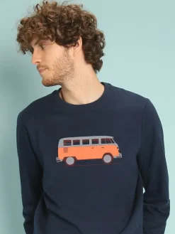 Sweatshirt donkerblauw
