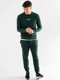 Sweatshirt donkergroen