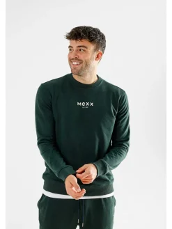 Sweatshirt donkergroen