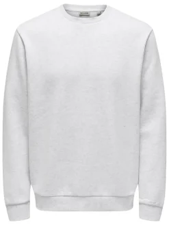 Sweatshirt "Eres" lichtgrijs
