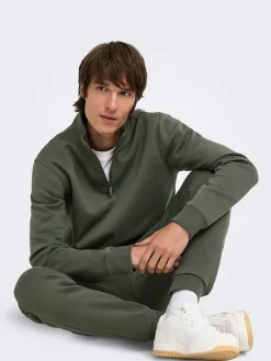 Sweatshirt kaki