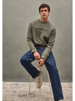Sweatshirt kaki