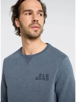 Sweatshirt "Samu" donkerblauw