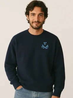 Sweatshirts donkerblauw