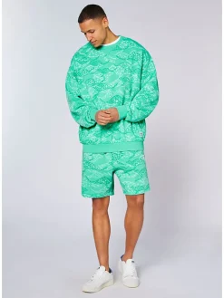 Sweatshirt turquoise