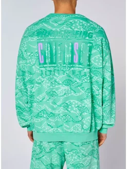 Sweatshirt turquoise