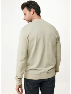 Sweatshirt zandkleurig