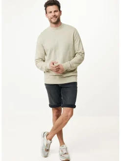 Sweatshirt zandkleurig