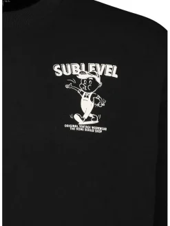 Sweatshirt zwart