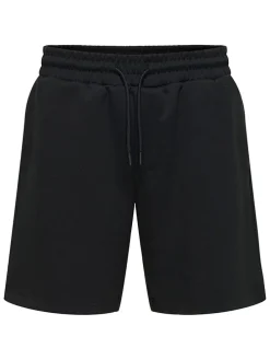 Sweatshort "Onsluca" zwart