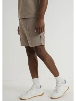 Sweatshort taupe