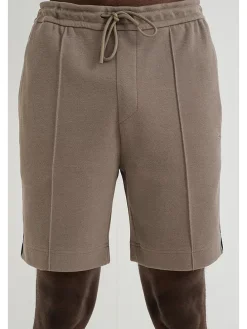 Sweatshort taupe