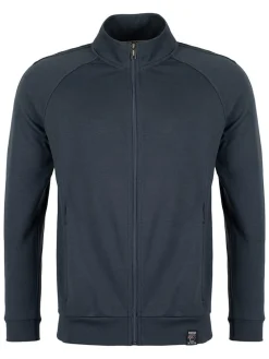 Sweatvest antraciet