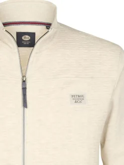 Sweatvest beige