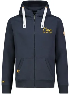 Sweatvest donkerblauw