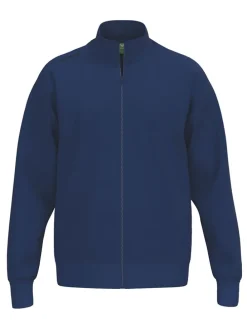 Sweatvest donkerblauw