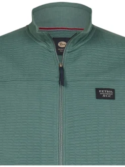 Sweatvest groen
