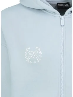 Sweatvest lichtblauw