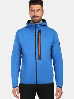 Sweatvest "Okampos" blauw/zwart