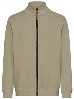 Sweatvest taupe