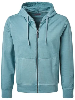 Sweatvest turquoise