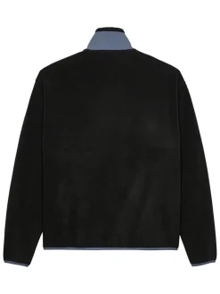 Sweatvest zwart/lichtblauw