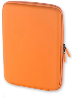 Tablethoes ''Shell'' oranje - (B)20 x (H)28 x (D)3,5 cm