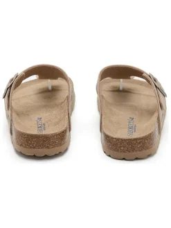 Teenslippers beige