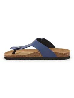 Teenslippers blauw