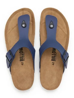 Teenslippers blauw