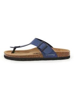Teenslippers blauw