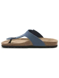 Teenslippers blauw