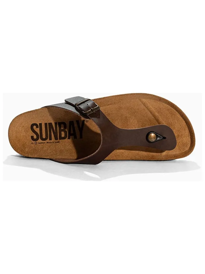 Teenslippers "Camelia" bruin