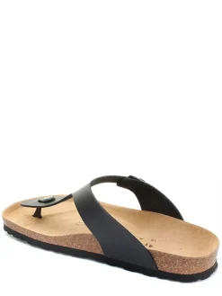 Teenslippers "Camelia" zwart