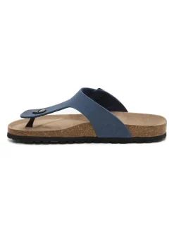 Teenslippers donkerblauw