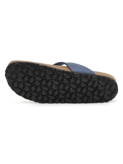 Teenslippers donkerblauw