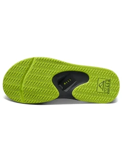 Teenslippers "Fanning" groen/zwart
