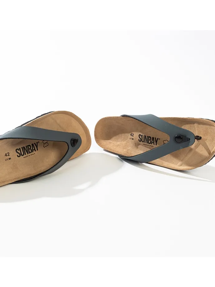 Teenslippers "Goya" grijs