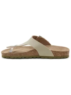 Teenslippers kaki