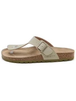 Teenslippers kaki