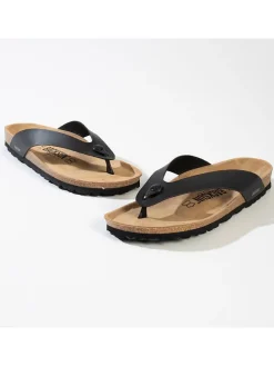 Teenslippers "Leopoldos" zwart