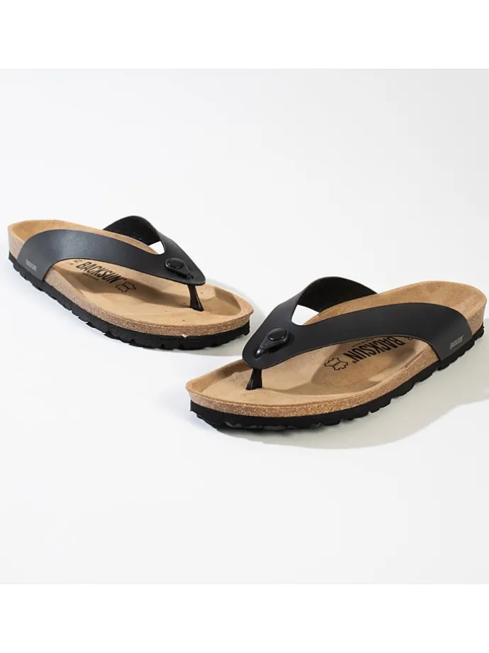 Teenslippers "Leopoldos" zwart