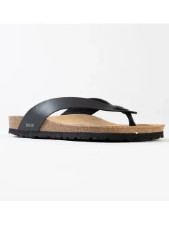 Teenslippers "Leopoldos" zwart